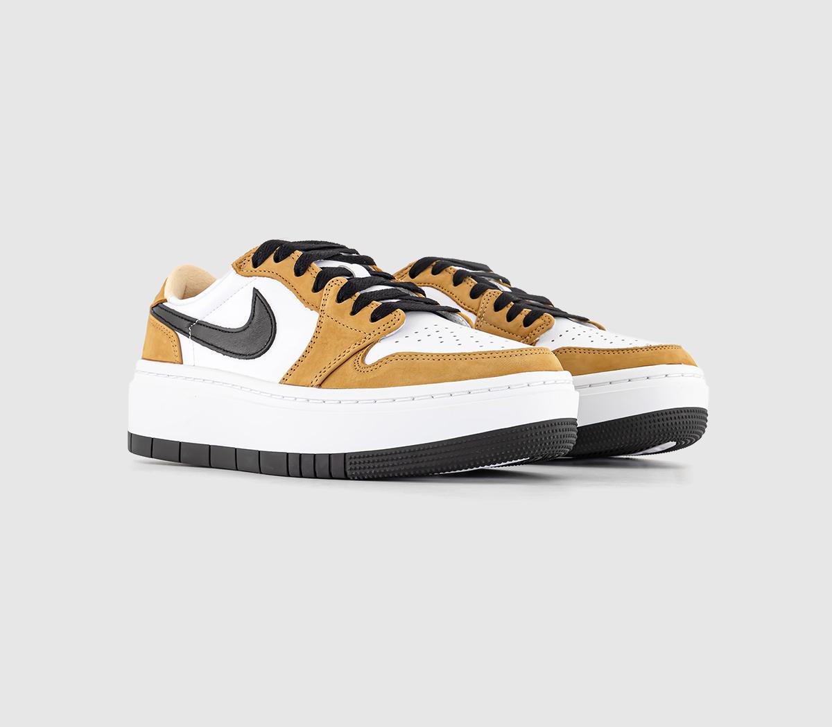 JordanAir Jordan 1 Elevate LowGolden Harvest Black White