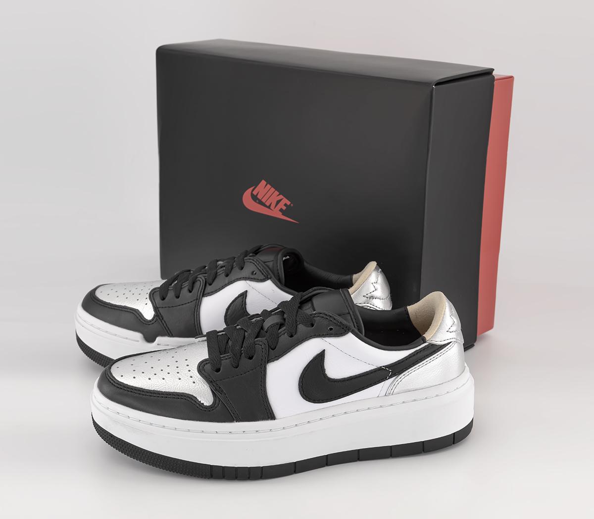 Jordan Air Jordan 1 Elevate Low Trainers Metallic Silver Black White