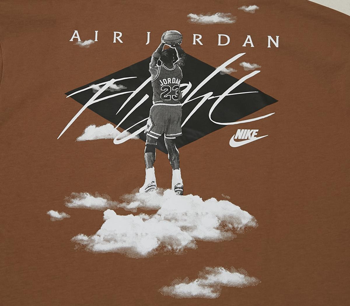 Jordan MJ Essentials Long Sleeve T-Shirt Jordan MJ Essentials Long Sleeve T-Shirt Desert Bronze White
