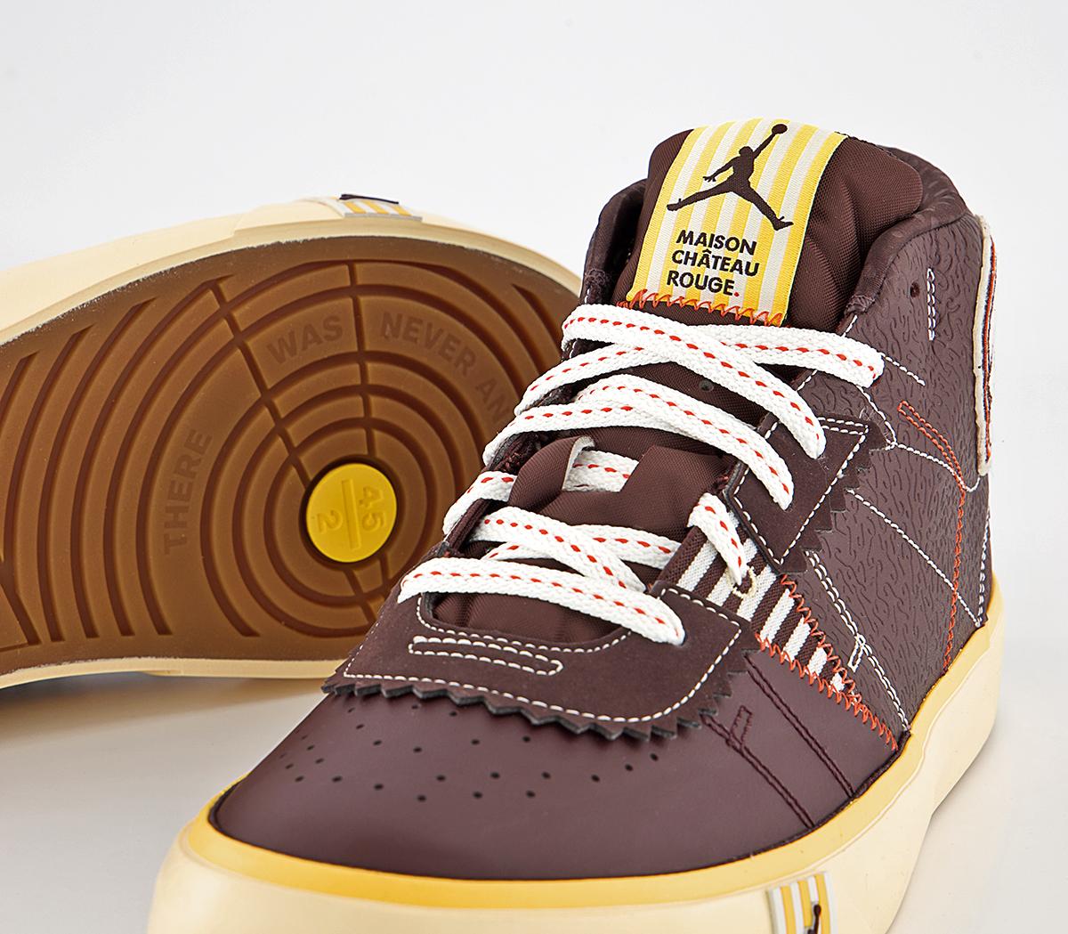 Jordan Jordan Series Mid Trainers Jordan Jordan Series Mid Trainers Brown Basalt Sail Pale Vanilla Orange