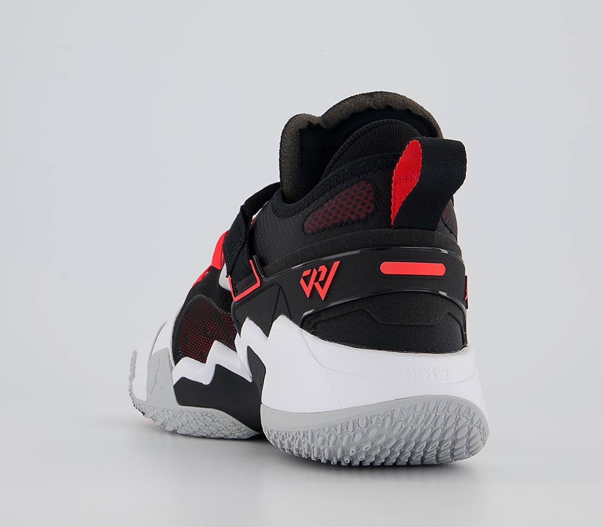 Jordan Jordan Why Not .5 Jordan Jordan Why Not .5 White Bright Crimson Black Grey