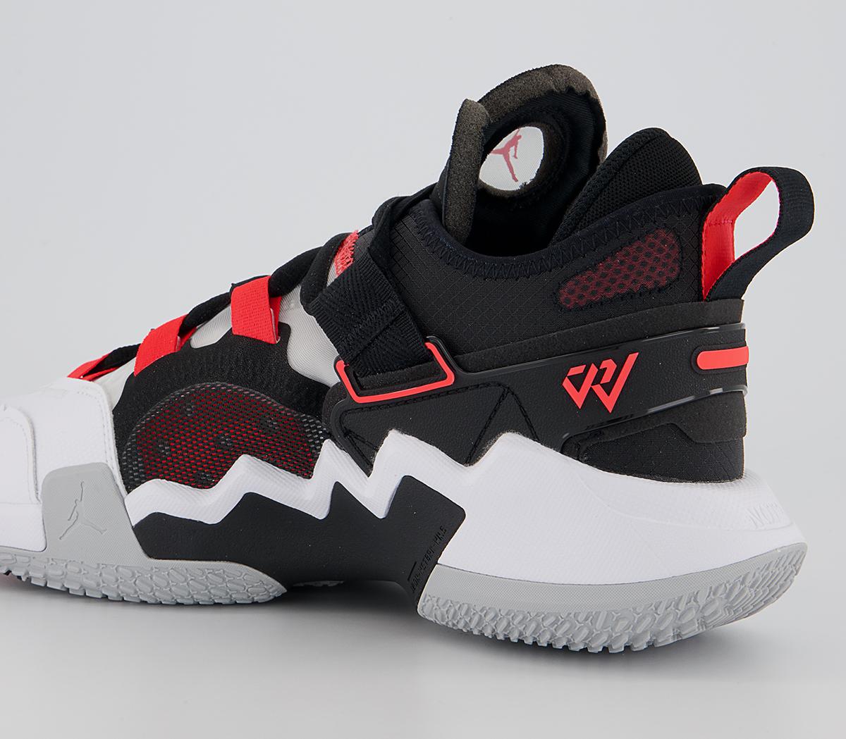 Jordan Jordan Why Not .5 Jordan Jordan Why Not .5 White Bright Crimson Black Grey