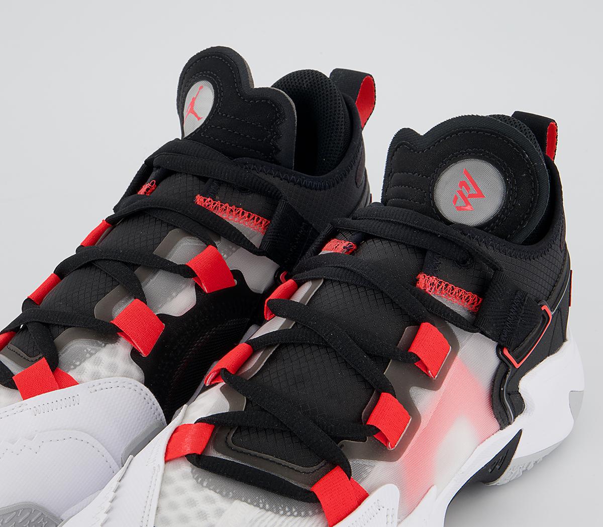 Jordan Jordan Why Not .5 Jordan Jordan Why Not .5 White Bright Crimson Black Grey