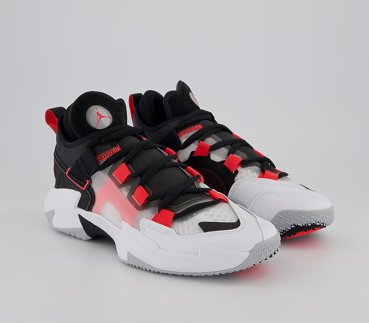Jordan Jordan Why Not .5 Jordan Jordan Why Not .5 White Bright Crimson Black Grey