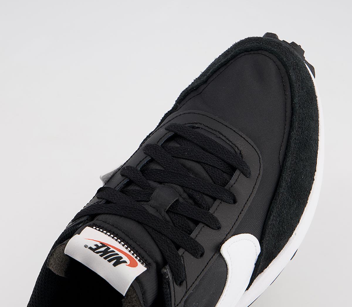 Nike Waffle Debut Trainers Nike Waffle Debut Trainers Black White Orange Clear