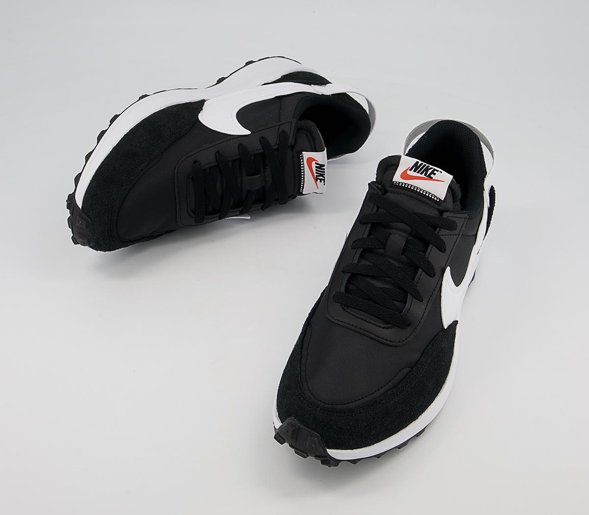 Nike Waffle Debut Trainers Nike Waffle Debut Trainers Black White Orange Clear