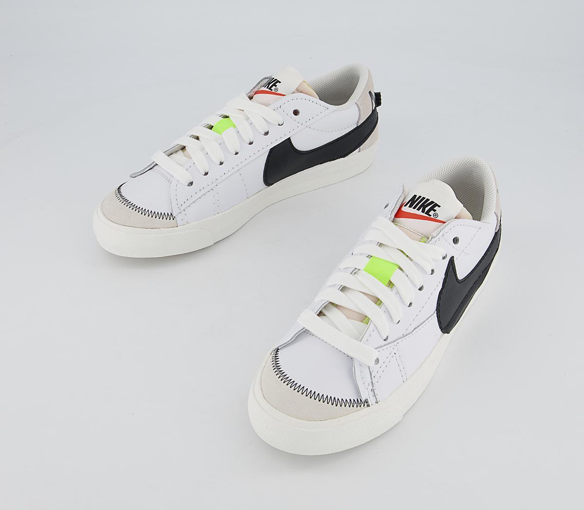 Nike Blazer Low Jumbo Trainers Nike Blazer Low Jumbo Trainers White Black White Sail