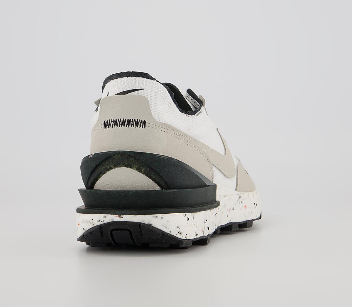 Nike Nike Waffle One Crater Trainers Nike Nike Waffle One Crater Trainers White Light Bone Black Volt1