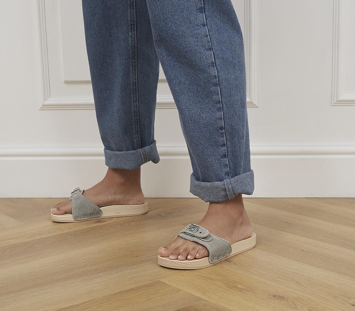 Scholl Pescura Flats Grey - Women’s Sandals