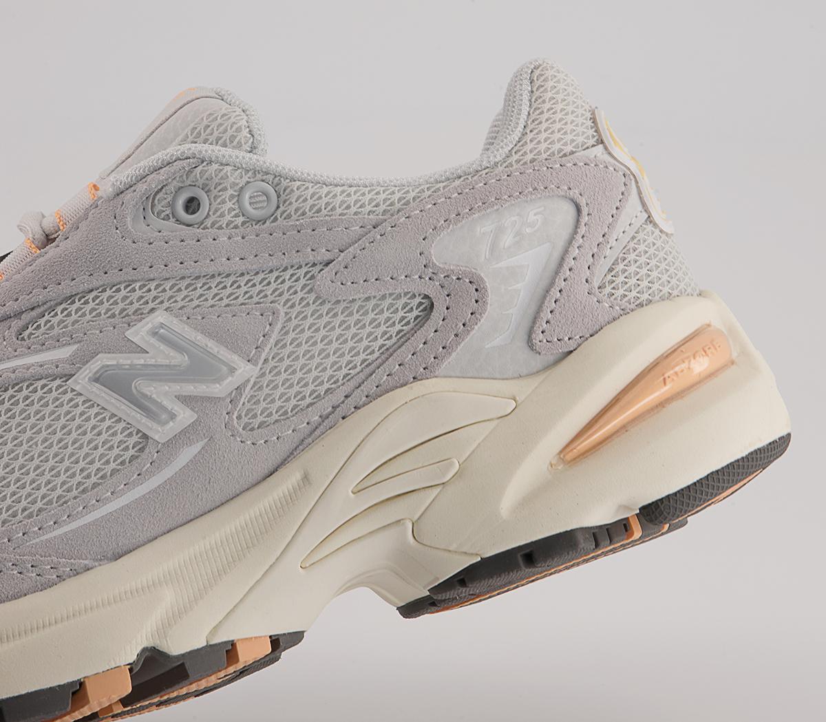 New Balance 725 Trainers Beige Grey White - Women's Trainers