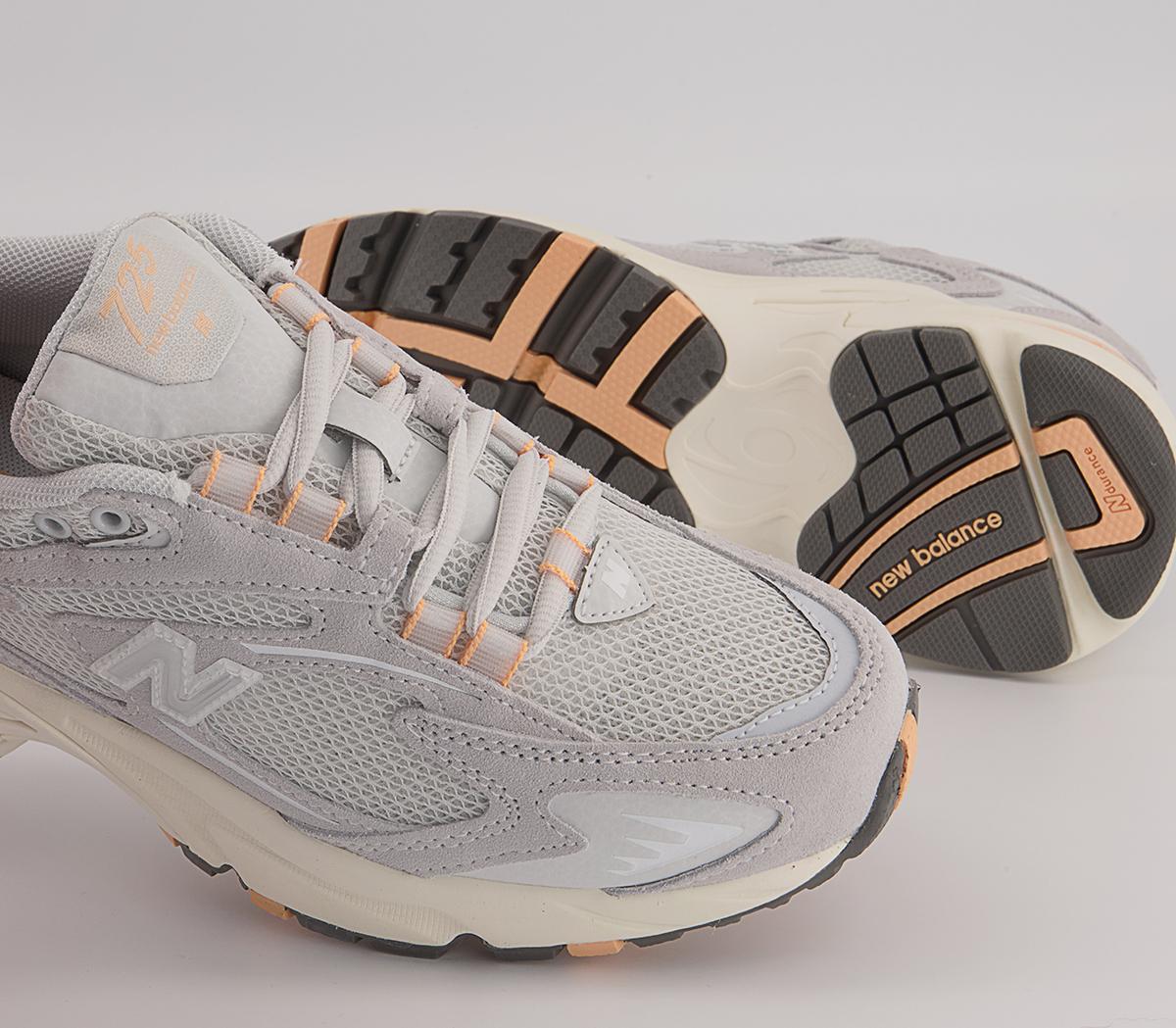 new balance 725 leather and mesh trainers