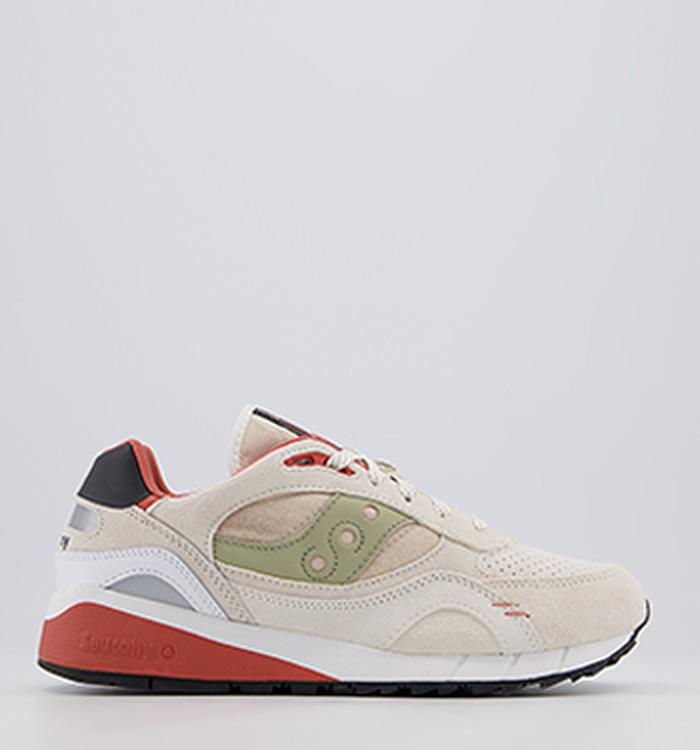 Saucony Saucony Shadow 6000 Trainers White Clay