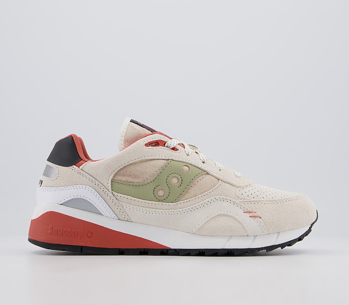 SauconySaucony Shadow 6000 TrainersWhite Clay