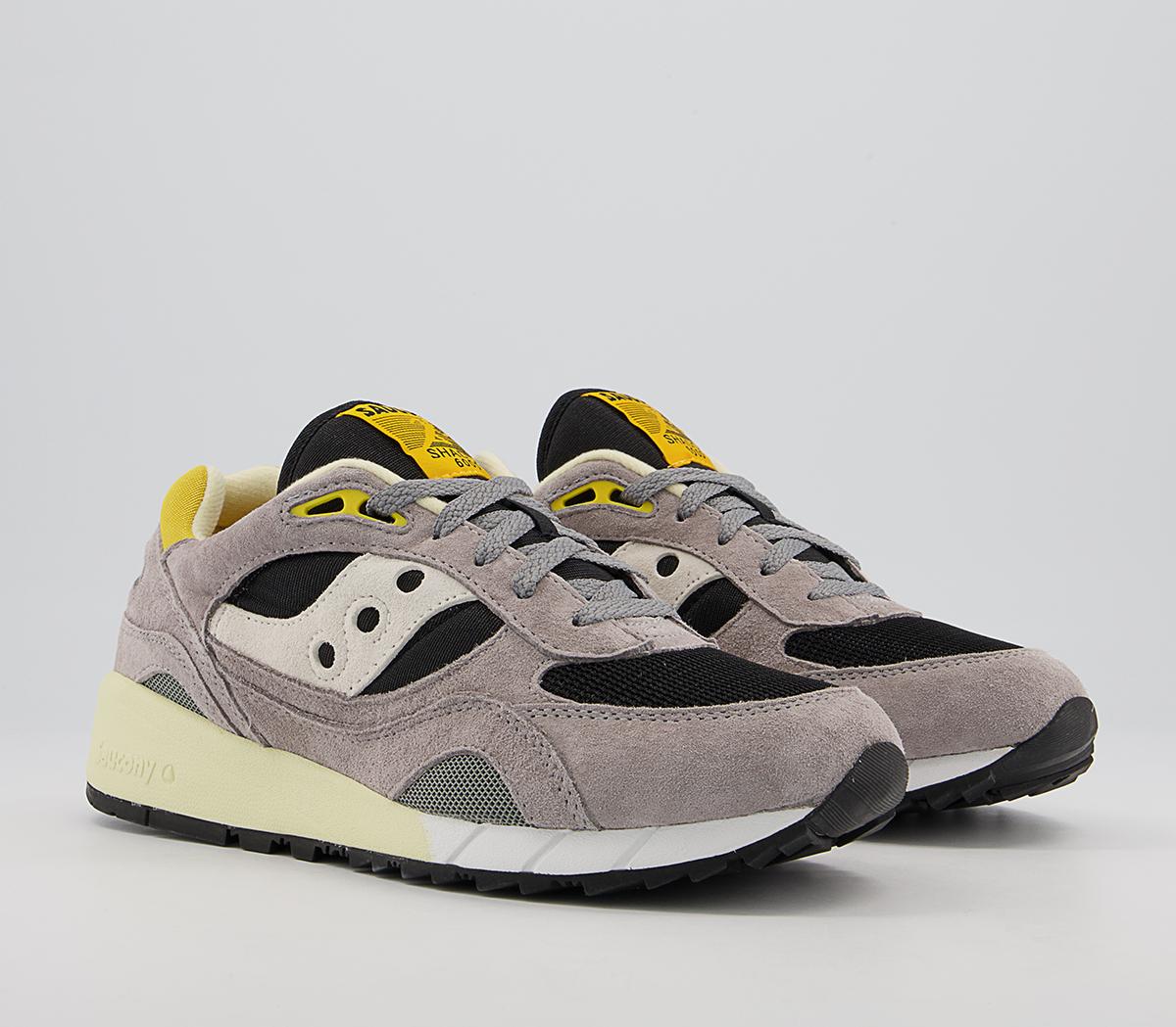 Saucony Saucony Shadow 6000 Trainers Saucony Saucony Shadow 6000 Trainers Grey Black