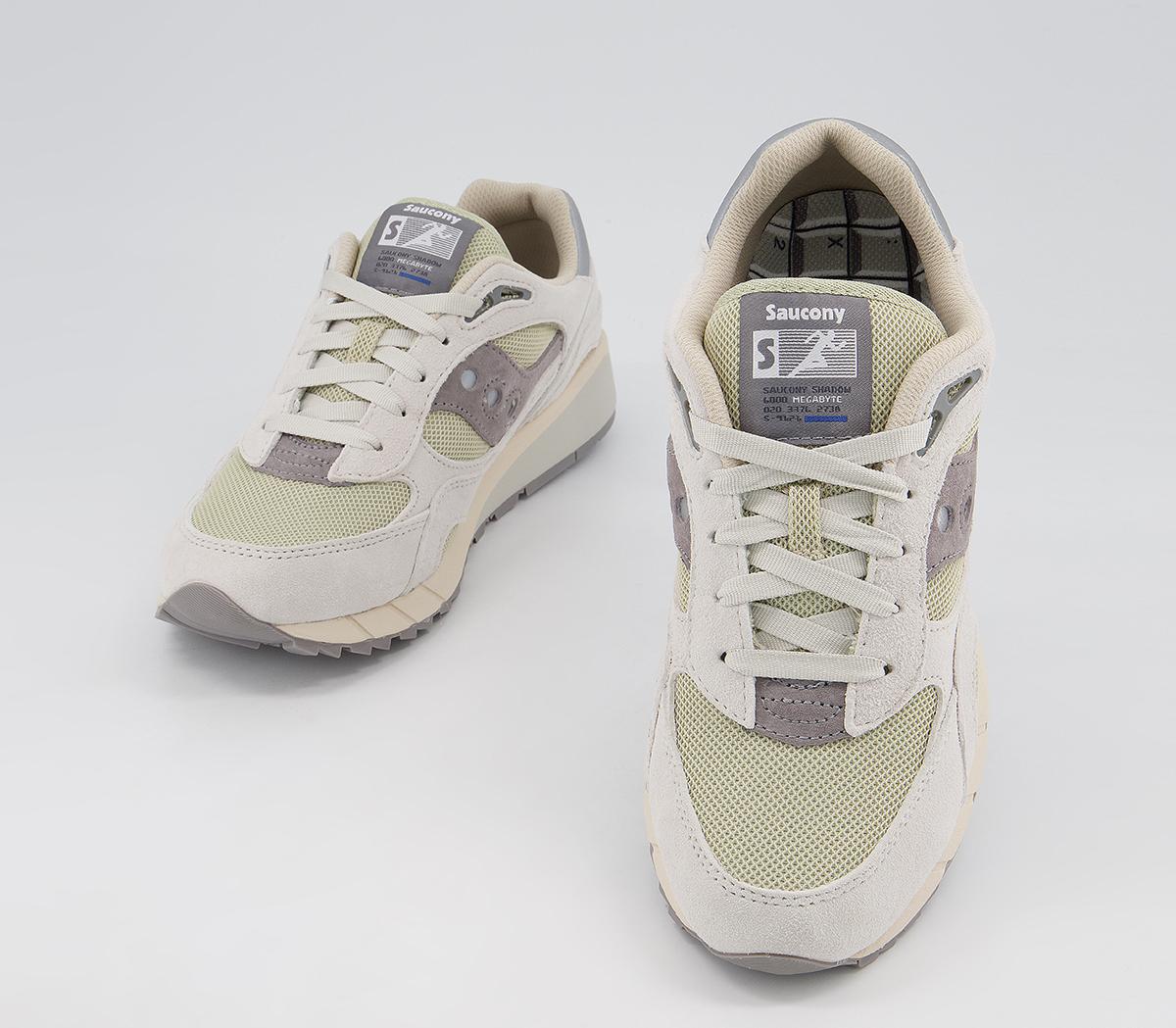 Saucony Saucony Shadow 6000 Trainers Saucony Saucony Shadow 6000 Trainers Megabyte Grey Blue