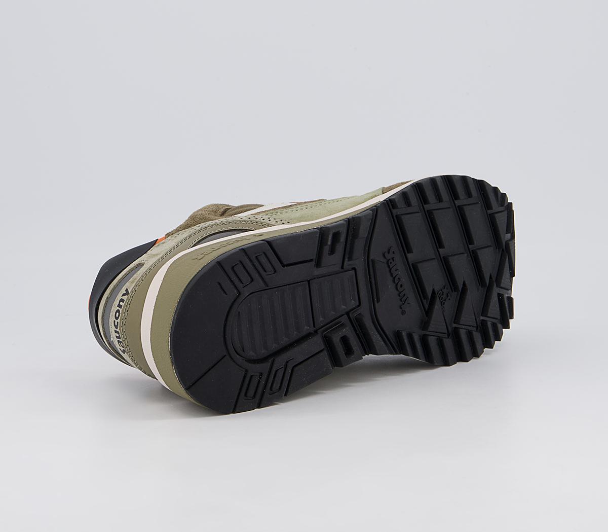 Saucony Saucony Shadow 6000 Trainers Saucony Saucony Shadow 6000 Trainers Olive Orange