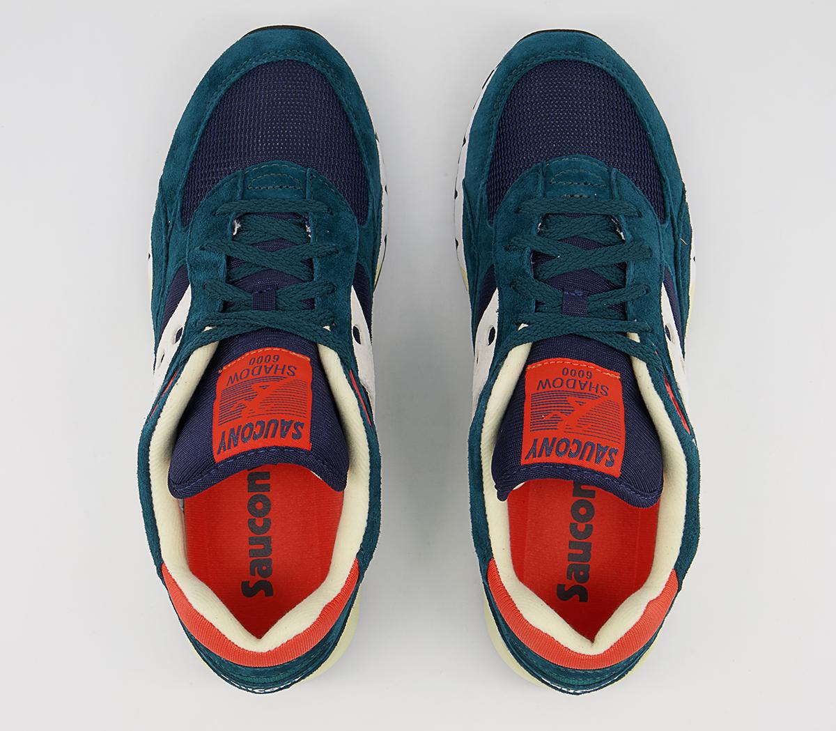 Saucony Saucony Shadow 6000 Trainers Saucony Saucony Shadow 6000 Trainers Green Navy