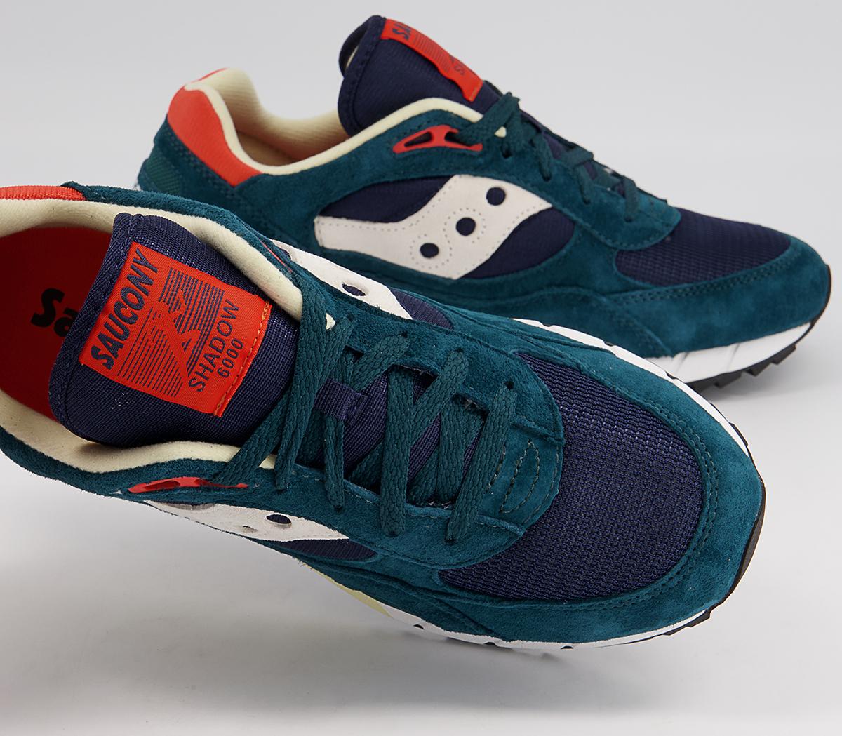 Saucony Saucony Shadow 6000 Trainers Saucony Saucony Shadow 6000 Trainers Green Navy