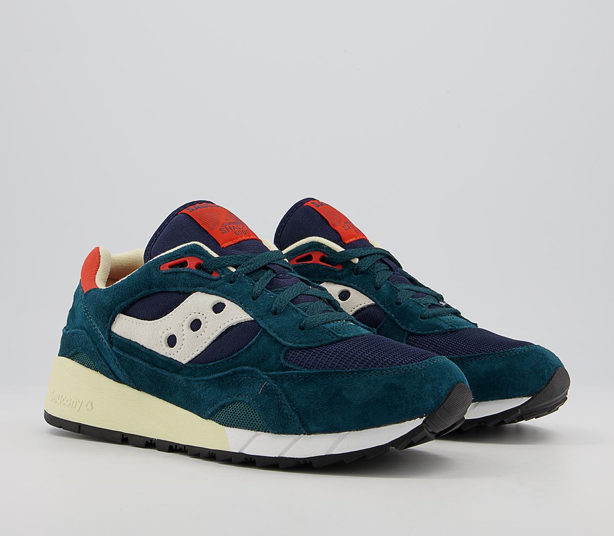Saucony Saucony Shadow 6000 Trainers Saucony Saucony Shadow 6000 Trainers Green Navy