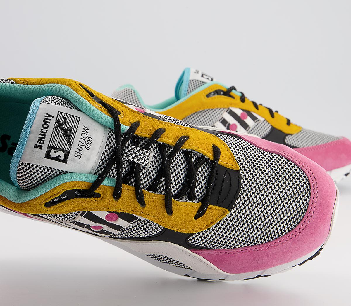 Saucony Saucony Shadow 6000 Trainers Saucony Saucony Shadow 6000 Trainers Liquorice Multi
