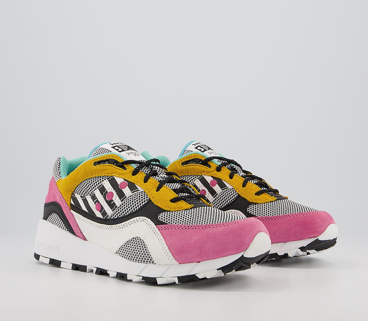 Saucony Saucony Shadow 6000 Trainers Saucony Saucony Shadow 6000 Trainers Liquorice Multi