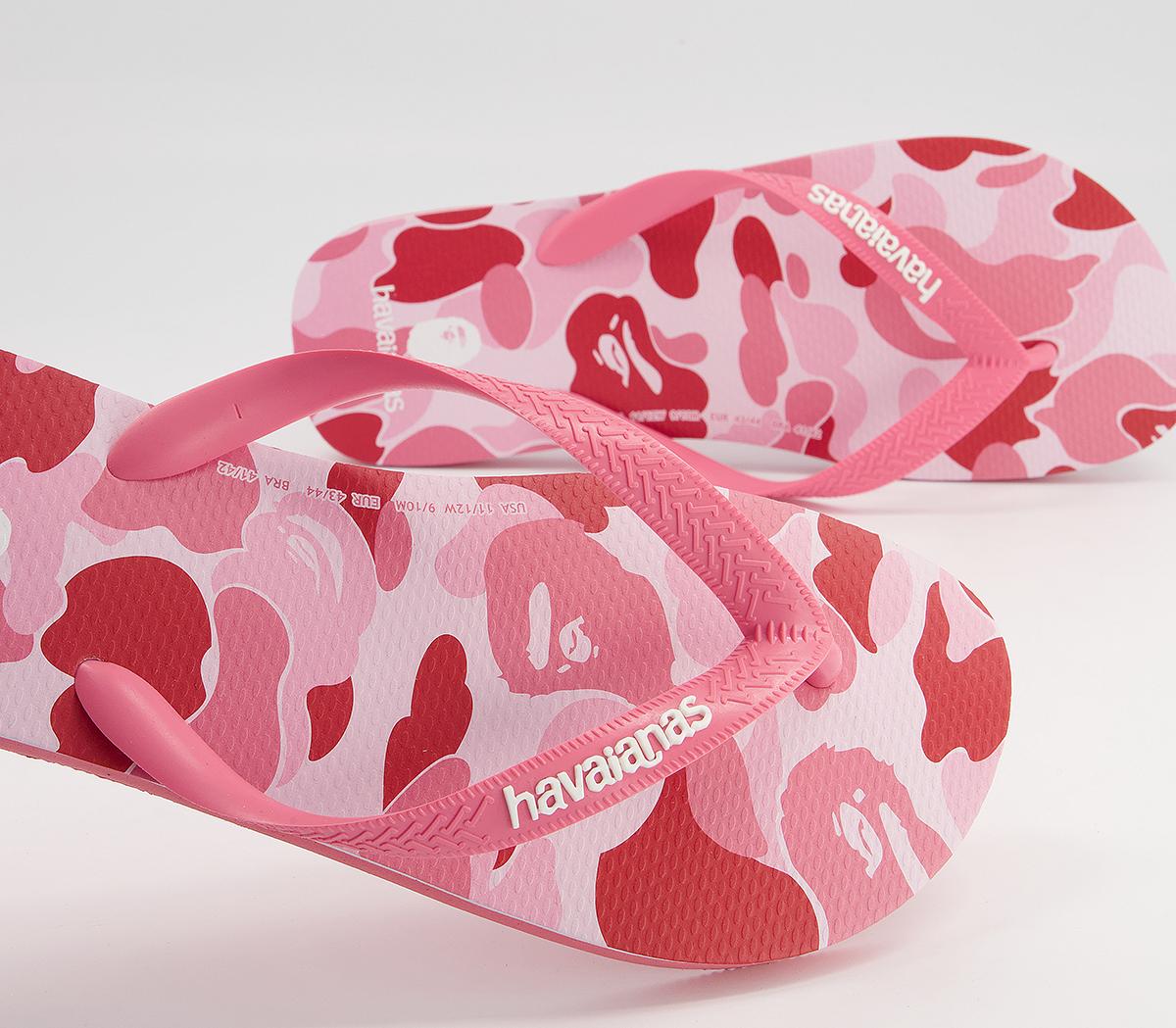 BAPE Bape X Havaianas Top Flip Flop BAPE Bape X Havaianas Top Flip Flop Pink