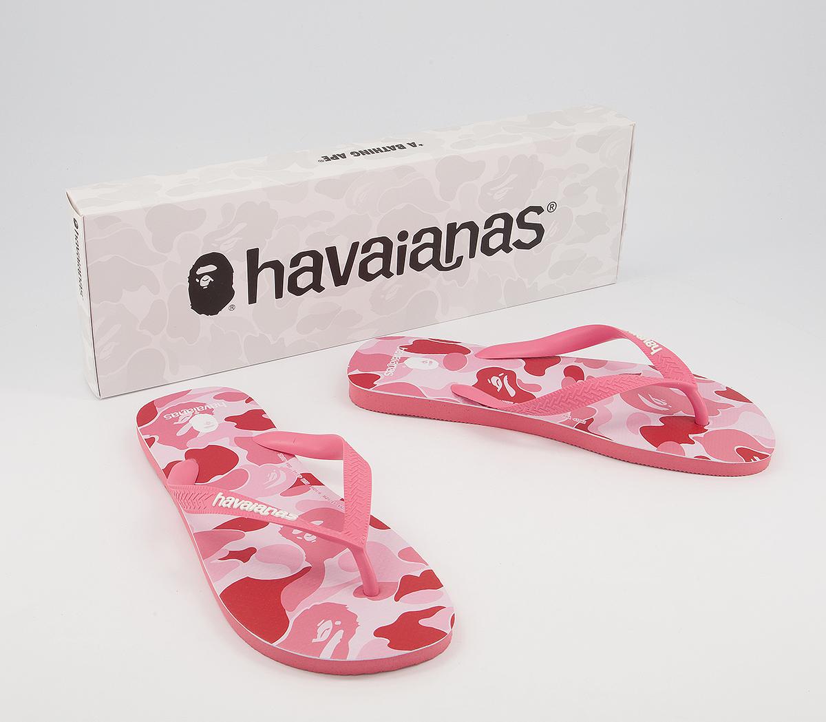 BAPE Bape X Havaianas Top Flip Flop BAPE Bape X Havaianas Top Flip Flop Pink