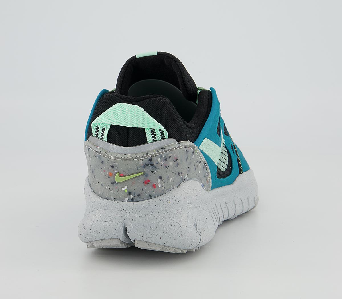 Nike Free Remastered Trainers Nike Free Remastered Trainers Black Mint Foam Bright Spruce Oil Green