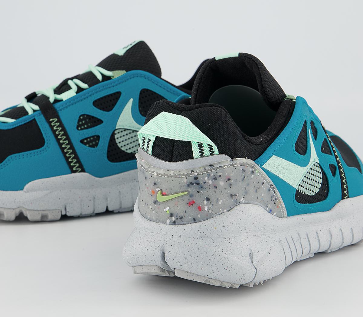 Nike Free Remastered Trainers Nike Free Remastered Trainers Black Mint Foam Bright Spruce Oil Green
