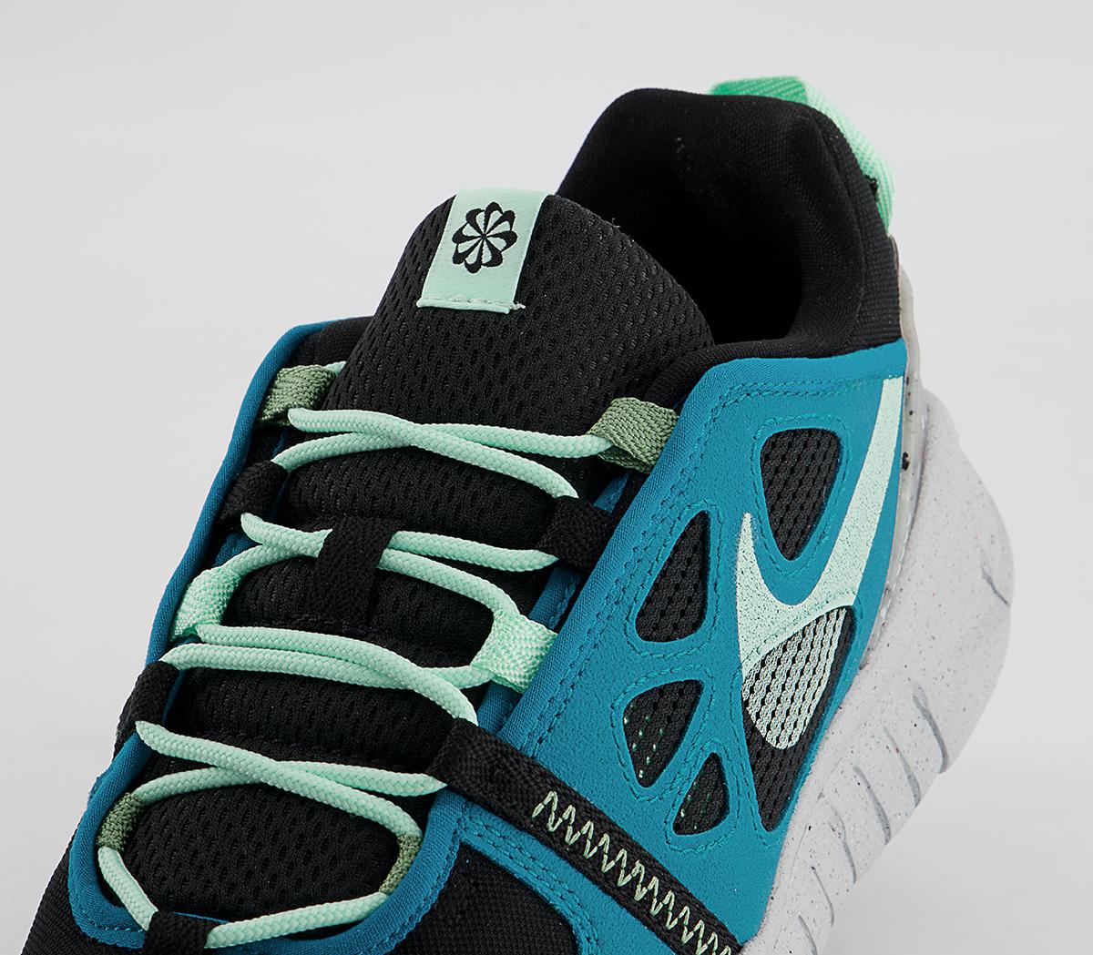 Nike Free Remastered Trainers Nike Free Remastered Trainers Black Mint Foam Bright Spruce Oil Green
