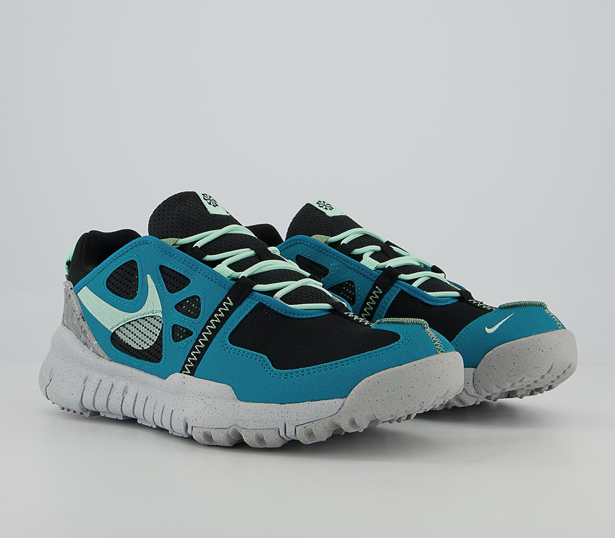 Nike Free Remastered Trainers Nike Free Remastered Trainers Black Mint Foam Bright Spruce Oil Green