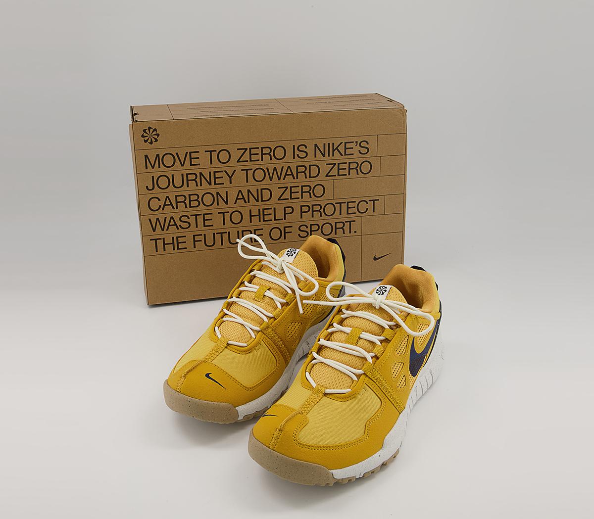 Nike Free Remastered Trainers Nike Free Remastered Trainers Sanded Gold Midnight Navy Goldtone