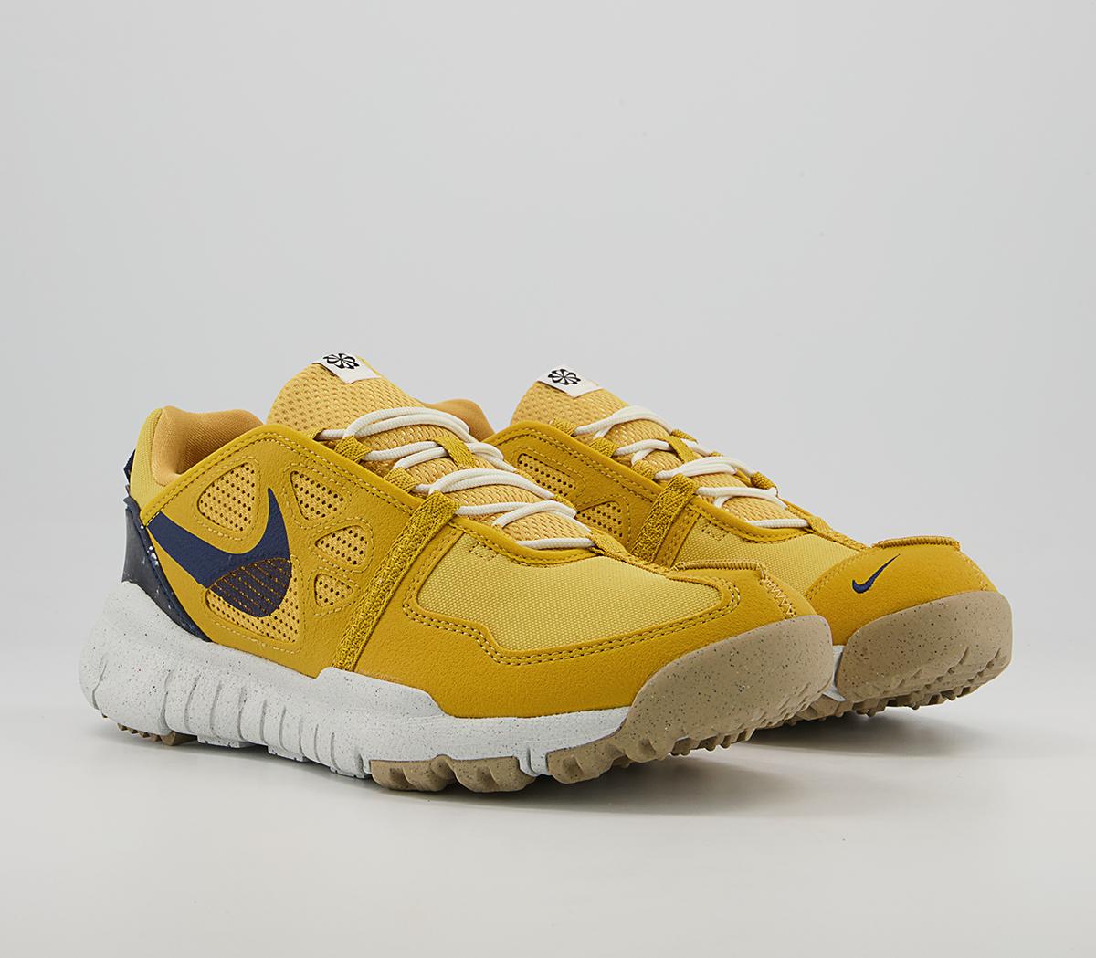 Nike Free Remastered Trainers Nike Free Remastered Trainers Sanded Gold Midnight Navy Goldtone