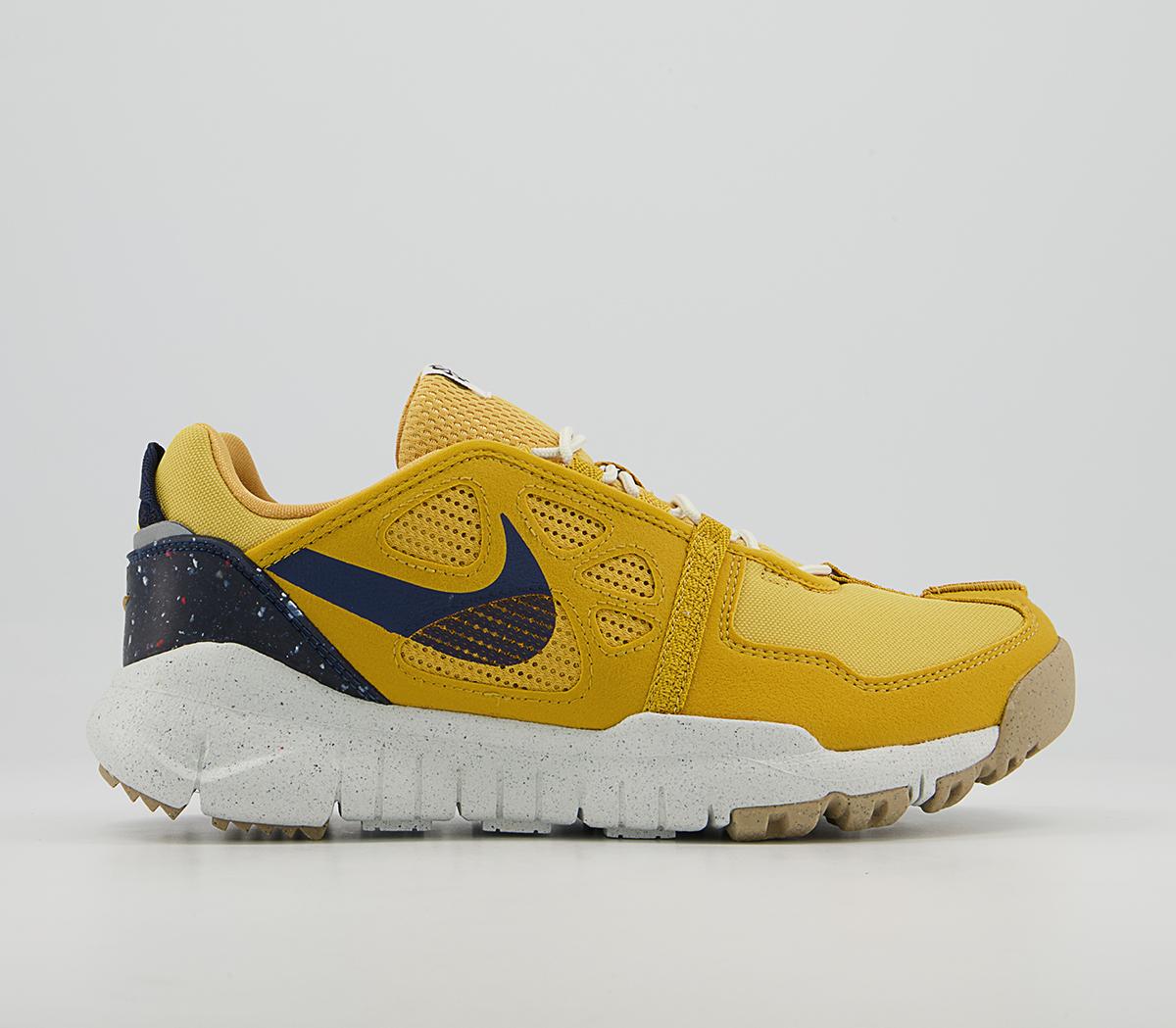 NikeFree Remastered TrainersSanded Gold Midnight Navy Goldtone