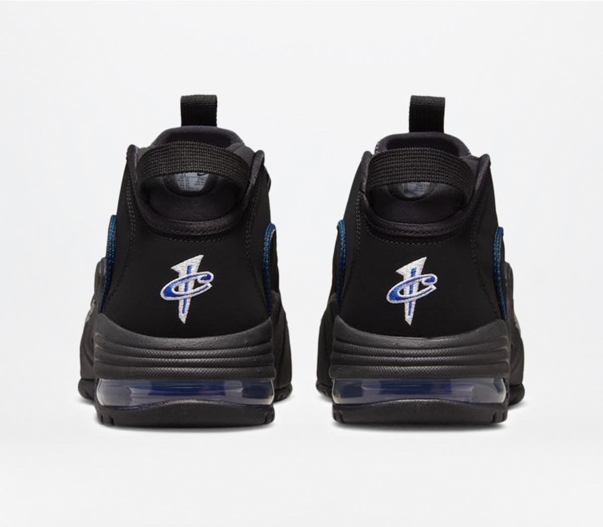 NikeAir Max Penny TrainersBlack Metallic Silver Varsity Royal White