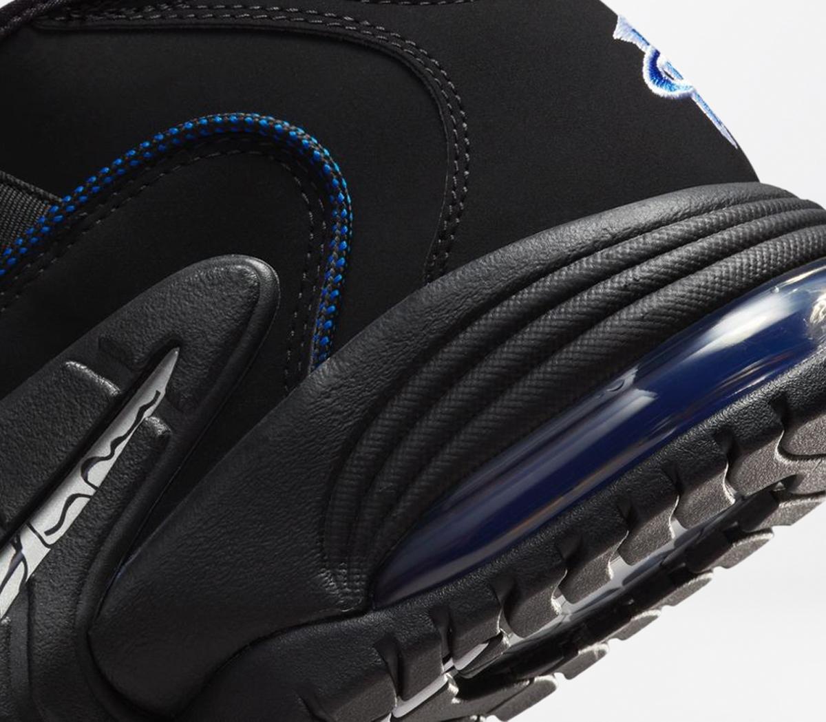 NikeAir Max Penny TrainersBlack Metallic Silver Varsity Royal White