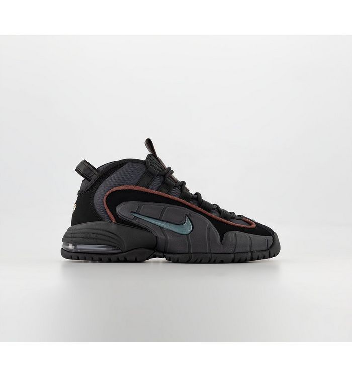 Nike Air Max Penny Trainers Black Faded Spruce Antracite Dark Pony Coconut Mil