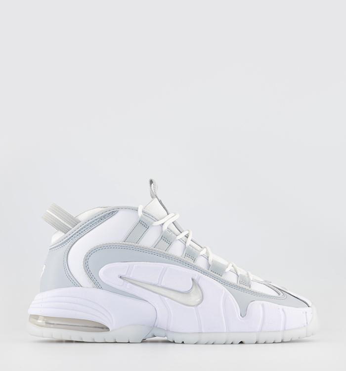 Nike Air Max Penny Trainers White Pure Platinum Summit White