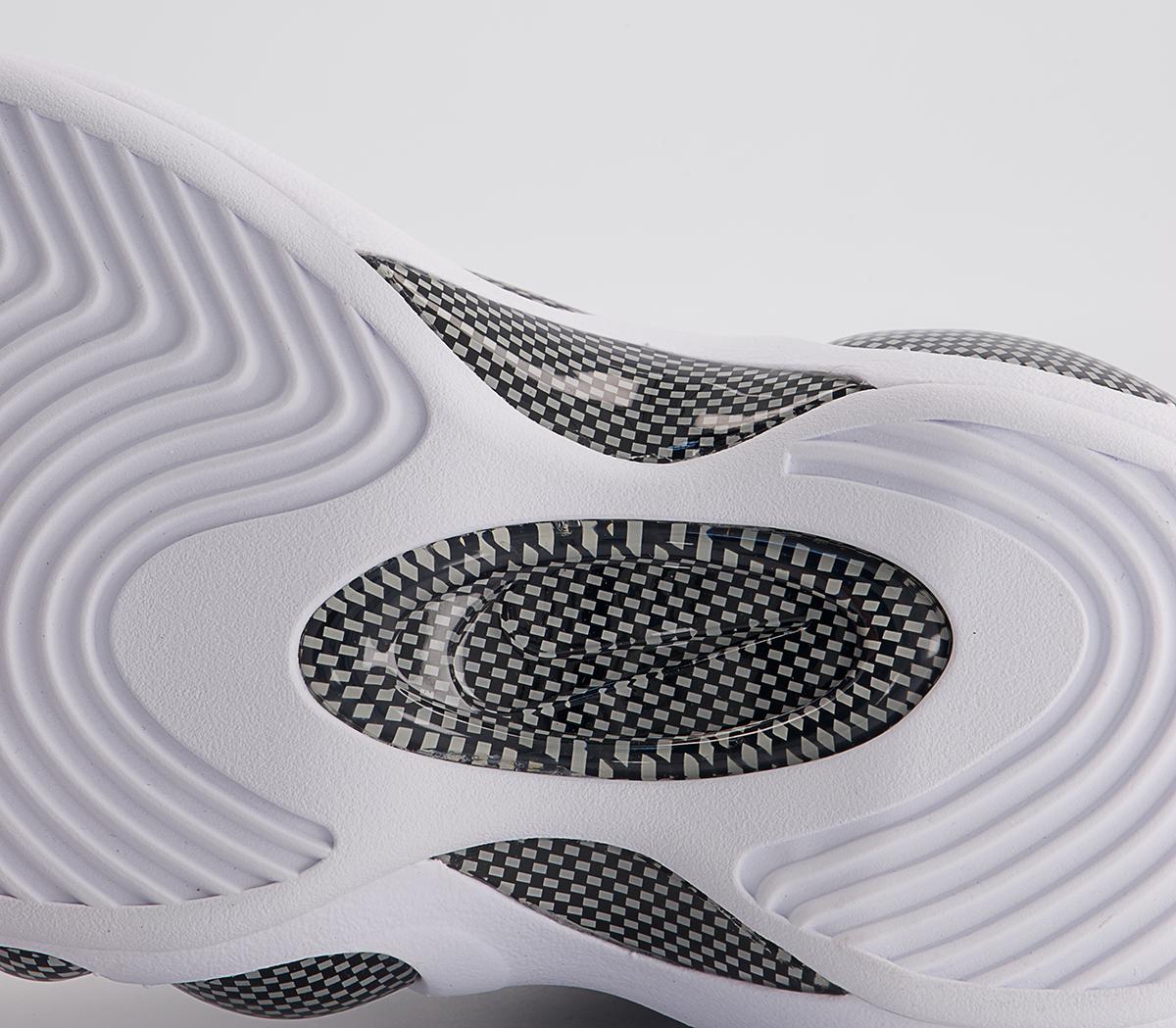 Nike Air Zoom Flight 95 Trainers Nike Air Zoom Flight 95 Trainers Black White Metallic Silver