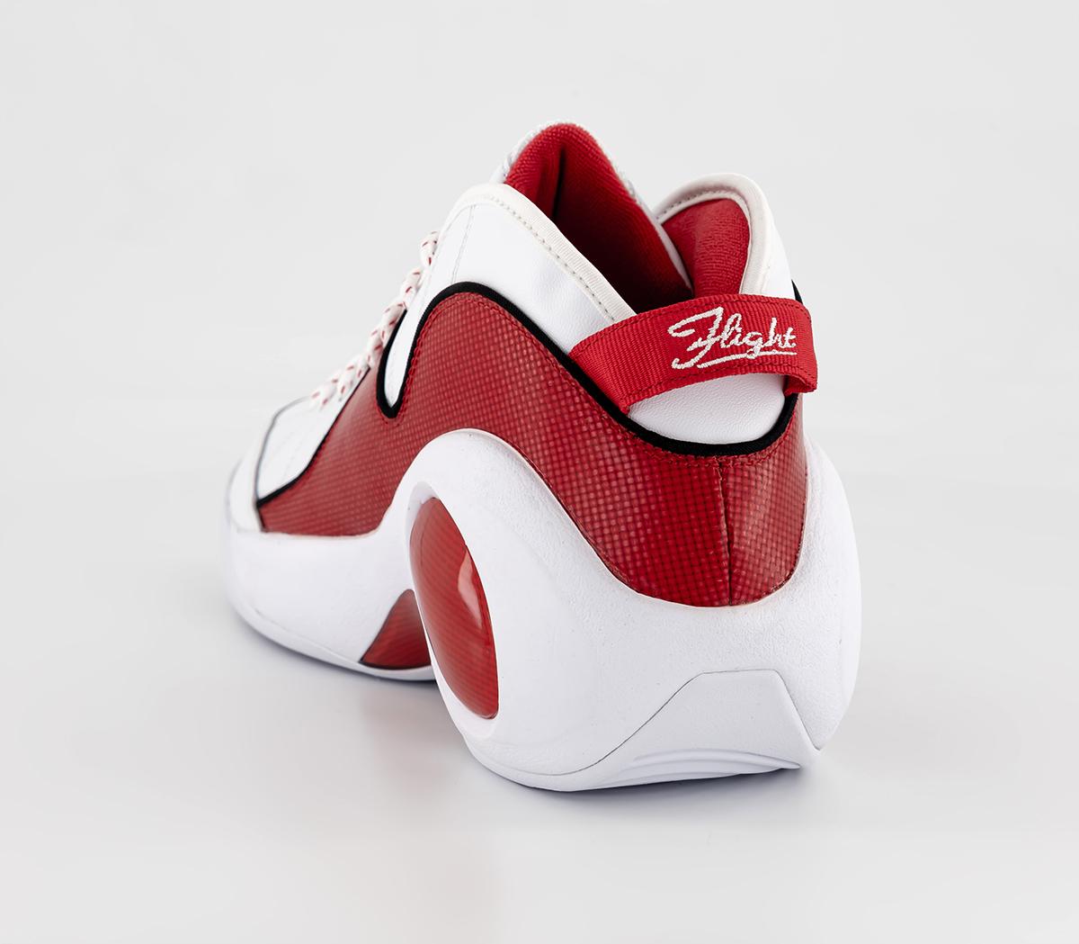 Nike Air Zoom Flight 95 Trainers White True Red Black - Men's Trainers