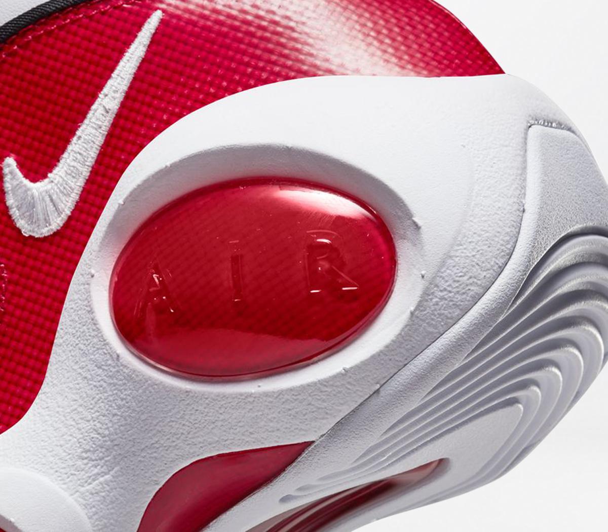Nike Air Zoom Flight 95 Trainers White True Red Black - Men's Trainers