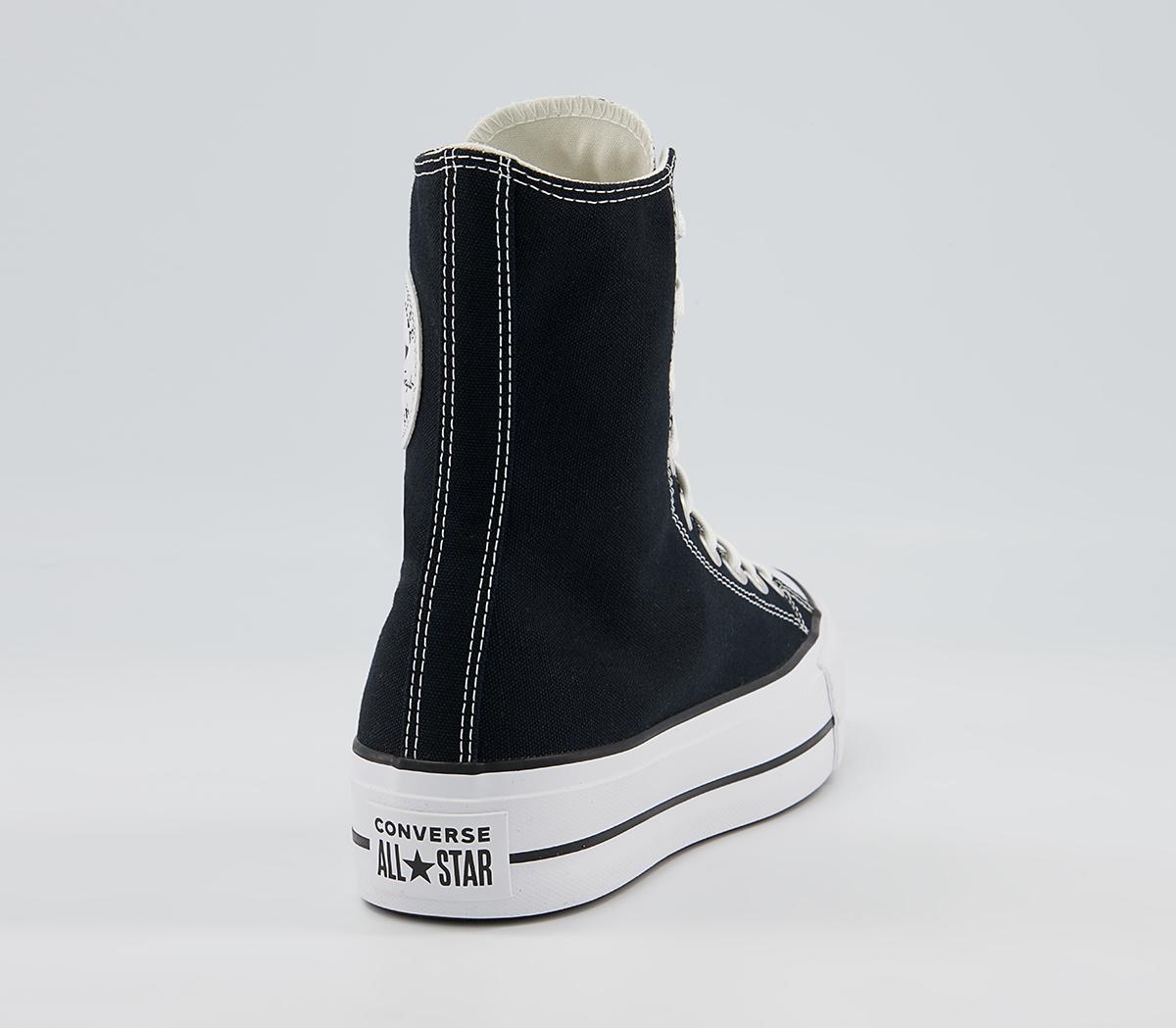 Converse Ctas Platform X-Hi Trainers Converse Ctas Platform X-Hi Trainers Black White