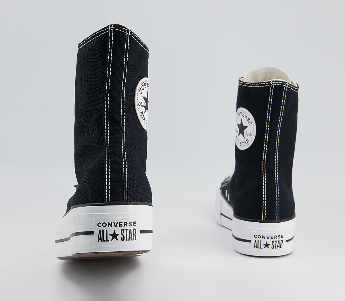 Converse Ctas Platform X-Hi Trainers Converse Ctas Platform X-Hi Trainers Black White