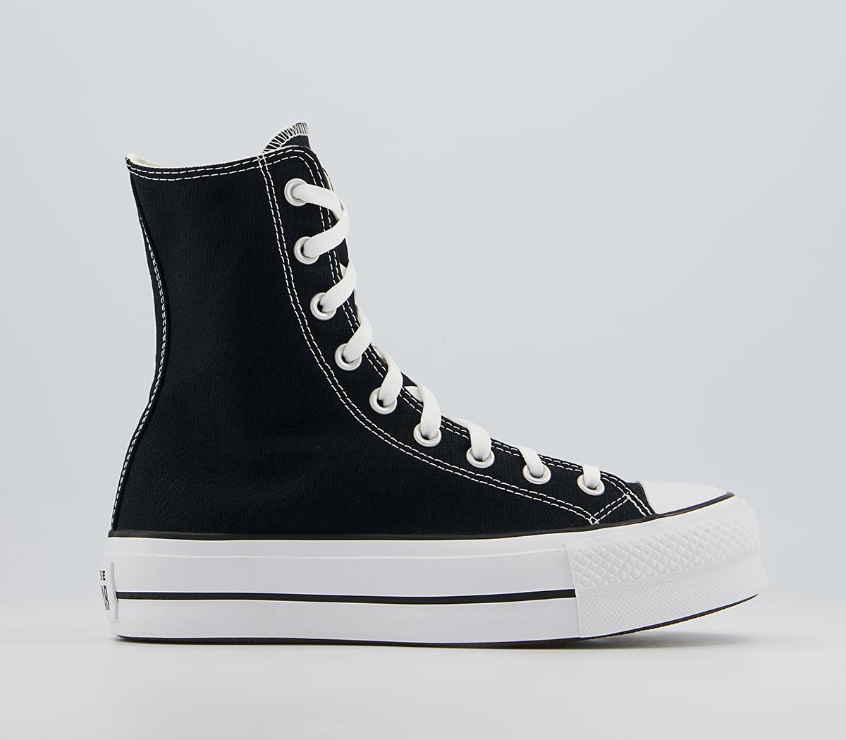 Converse Ctas Platform X-Hi Trainers Converse Ctas Platform X-Hi Trainers Black White