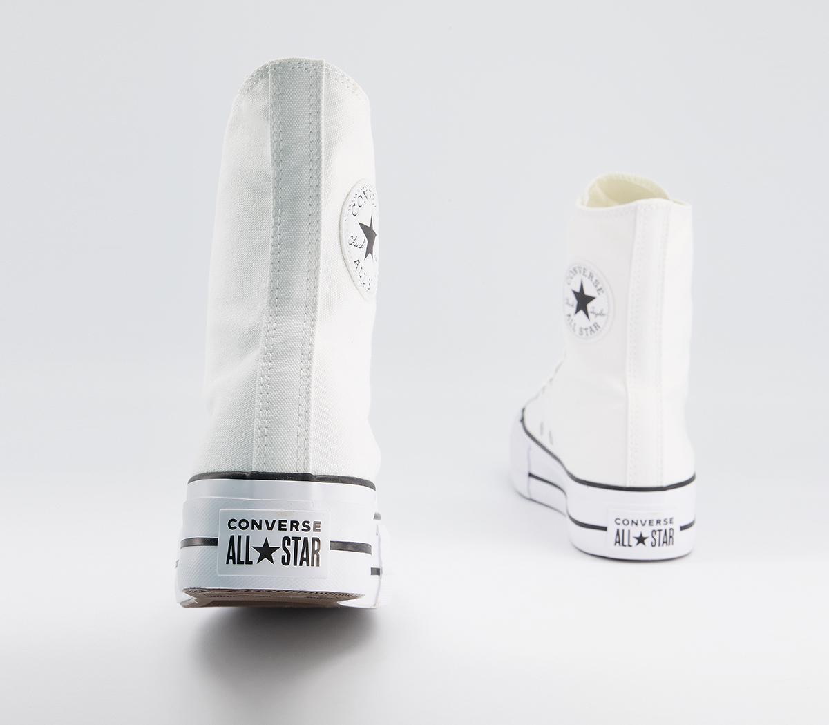 Converse Ctas Platform X-Hi Trainers Converse Ctas Platform X-Hi Trainers White Black