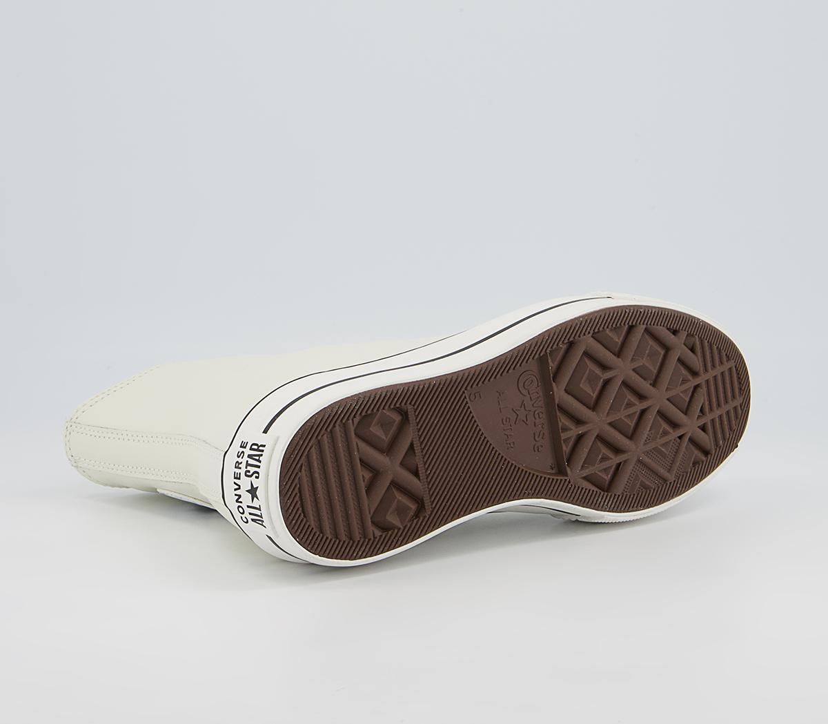 Converse Ctas Platform X-Hi Trainers Converse Ctas Platform X-Hi Trainers Egret White Black