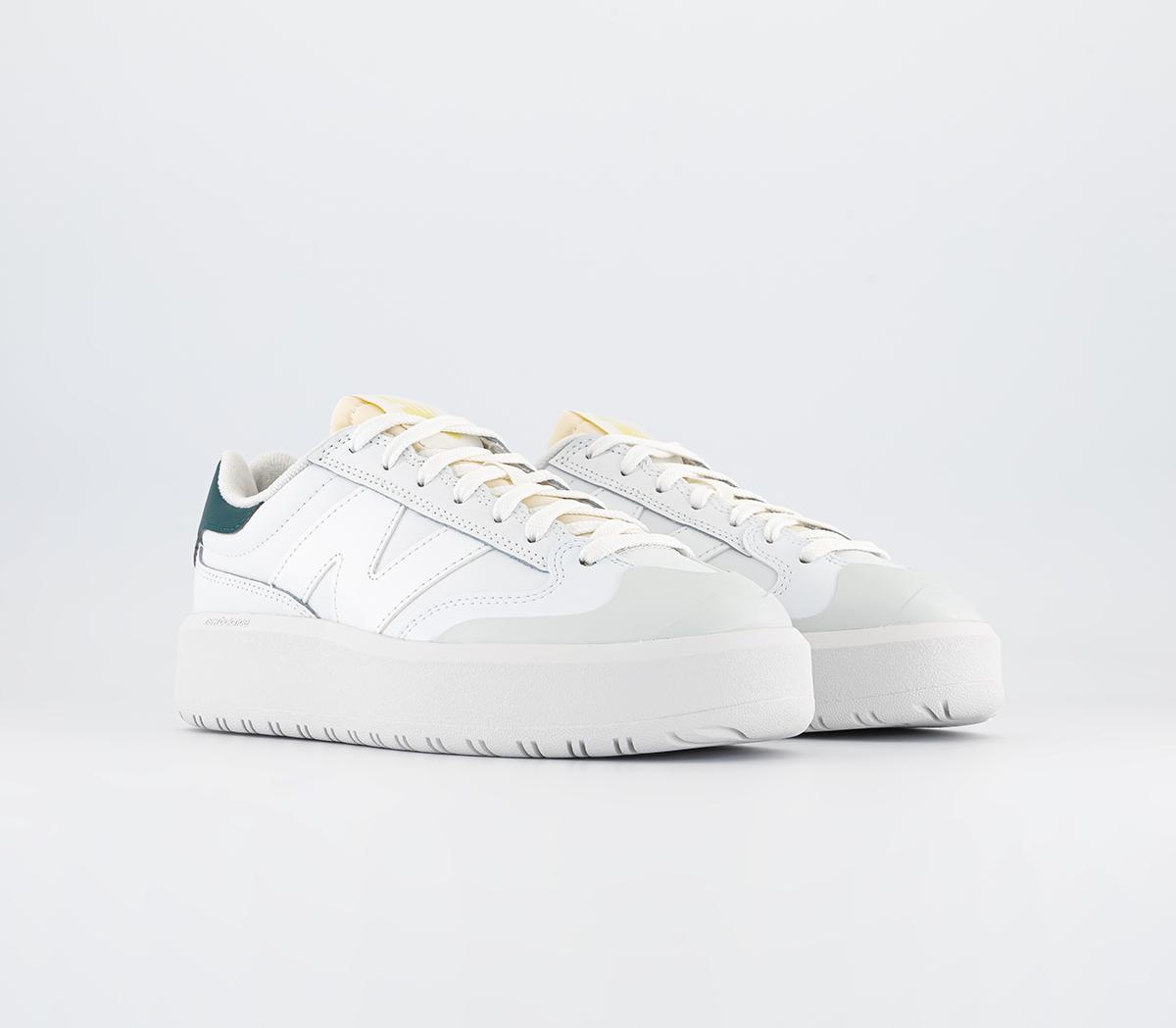 New Balance CT302 Trainers White Green Unisex Sports