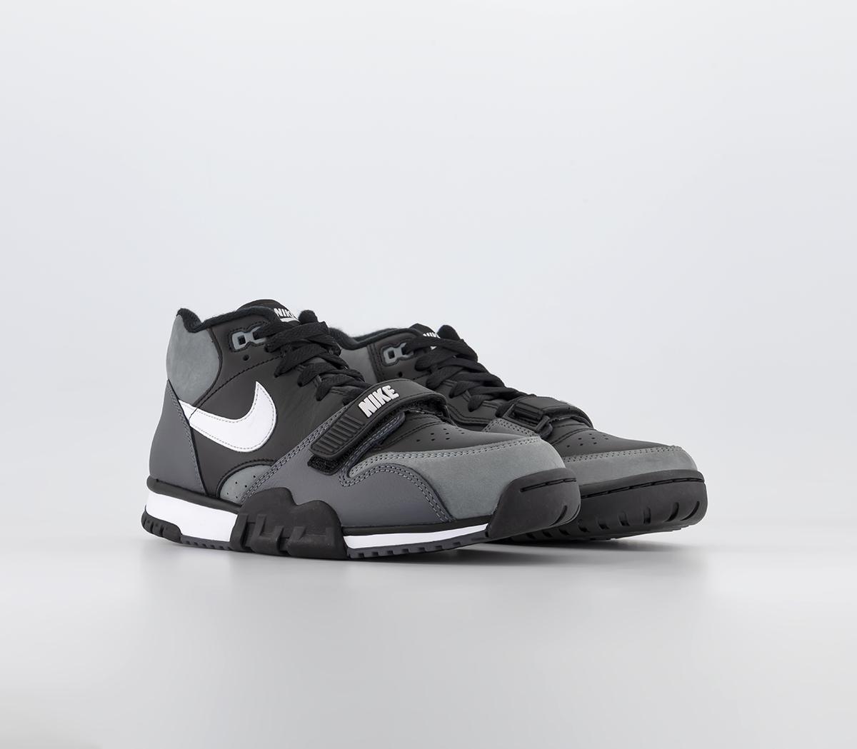 NikeAir Trainer 1Black White Dark Grey Cool Grey