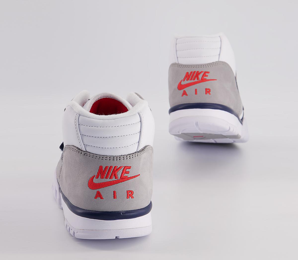 Nike Air Trainer 1 Nike Air Trainer 1 Whitemidnight Navymed Greychile Red