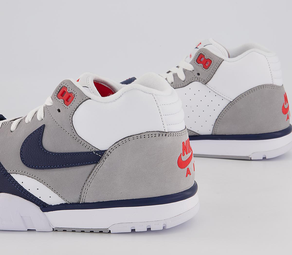 Nike Air Trainer 1 Nike Air Trainer 1 Whitemidnight Navymed Greychile Red